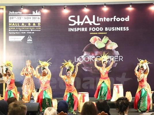 Khai mạc hội chợ quốc tế Sial InterFood 2016 tại Indonesia - ảnh 1